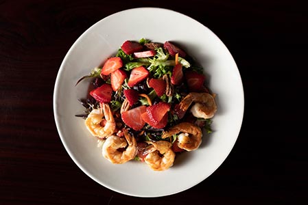 Strawberry Shrimp Salad